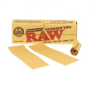 RAW Perforated Gummed Tips