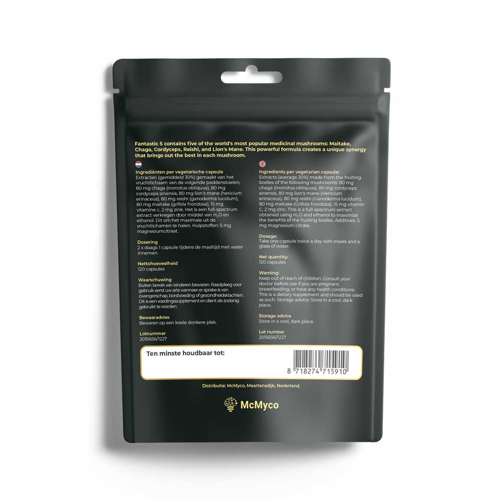 Fantastic 5 Extract Capsules - Image 2
